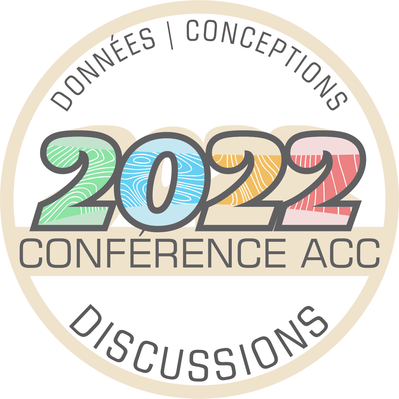 Logo for CCA annual conference, 2022.