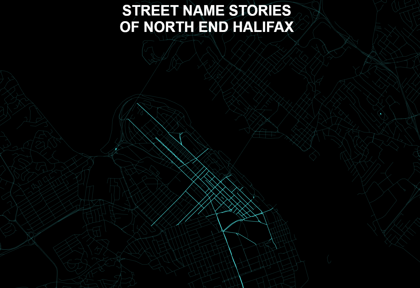 Street Name Stories of North End Halifax